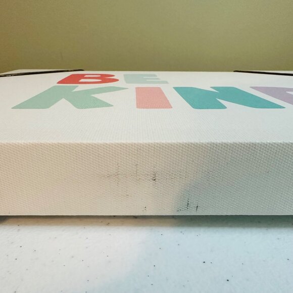 Be Kind Inspirational Wrapped Canvas Wall Art Print - Picture 6 of 9